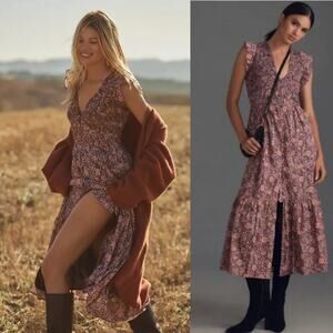 Anthropologie | Dresses | Anthropologie The Aimee Slim Ribbed Knit Midi  Dress | Poshmark